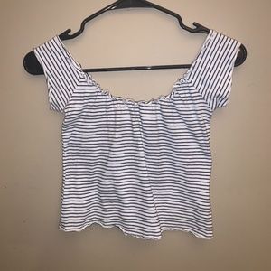 Ruffled Off the Shoulder Top